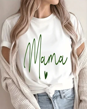 Mama Heart Mom Summer...