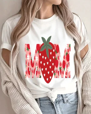 Strawberry Mom Summer...