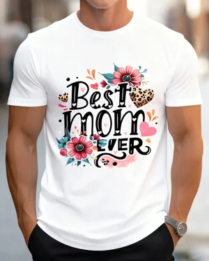 Best Mom Ever Floral Summer...