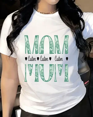 Custom Floral Mom Summer...