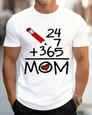24 7 365 Mom Summer Cotton...
