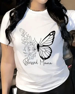 Blessed Mom Butterfly and...