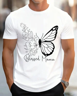 Blessed Mom Butterfly and...