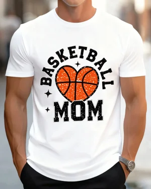 Basketball Heart Mom Summer...