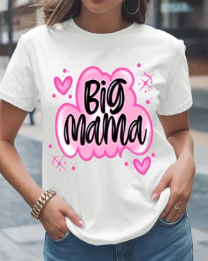 Big Mama Mom Summer Cotton...