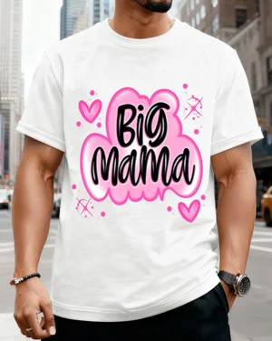 Big Mama Mom Summer Cotton...