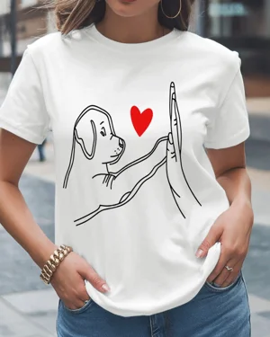 Dog Love with Mom Summer...