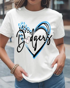 Dodgers Heart Mom Summer...