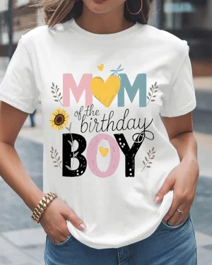 Mom of the Birthday Boy...
