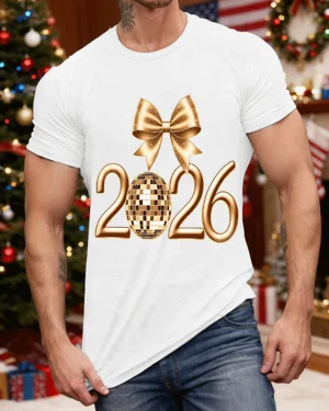 2026 New Year Gold Disco...