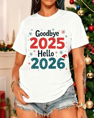 Goodbye 2025 Hello 2026 New...