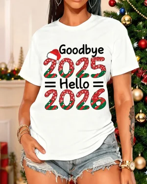 Goodbye 2025 Hello 2026 New...