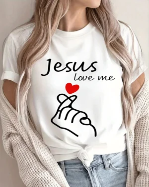 Jesus Love Me Heart Hand...