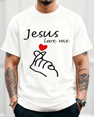 Jesus Love Me Heart Hand...