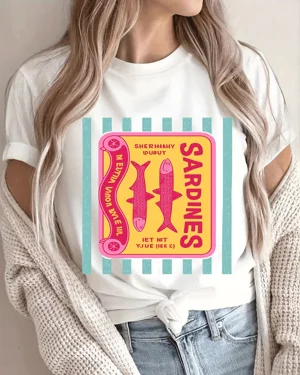 Sardines Can Art Summer...