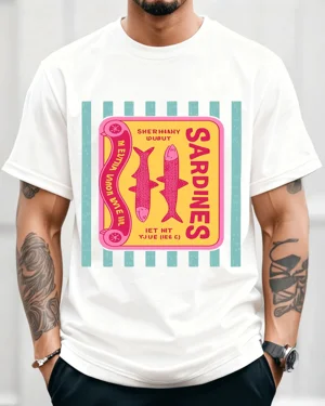 Sardines Can Art Summer...