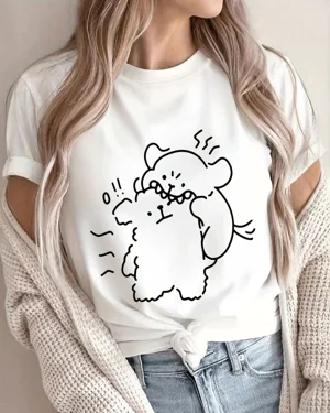 Playful Bear Hug Doodle...