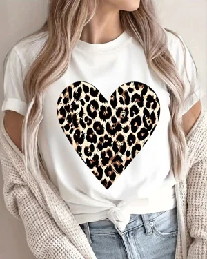 Leopard Print Heart Summer...