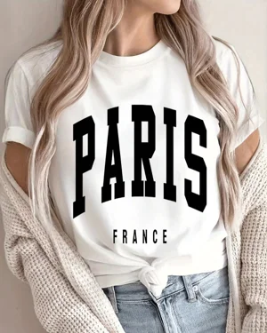Paris France Summer Cotton...