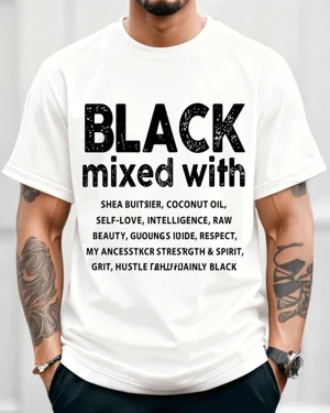 Black Mixed With Self Love...