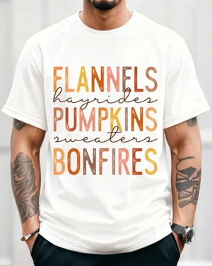 Flannels Hayrides Pumpkins...