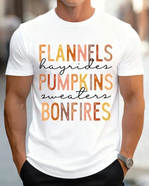 Flannels Hayrides Pumpkins...