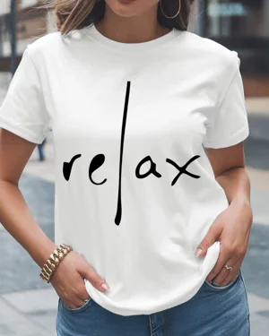 Relax Minimalist Typography...