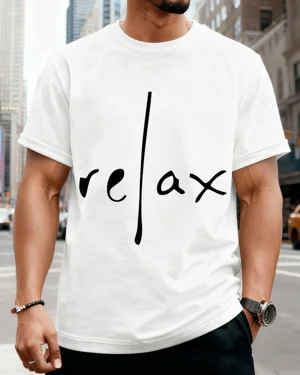 Relax Minimalist Typography...