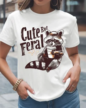 Cute But Feral Raccoon...