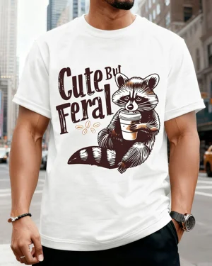 Cute But Feral Raccoon...