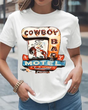 Cowboy Bar and Motel Summer...