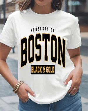 Boston Black and Gold...