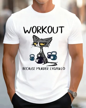 Workout Angry Cat Summer...