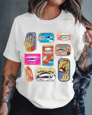 Sardines Variety Can Art...