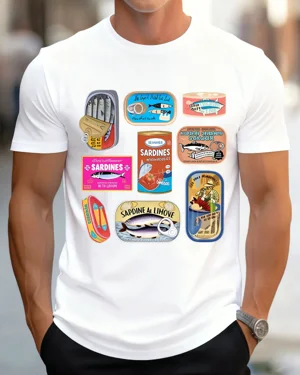 Sardines Variety Can Art...