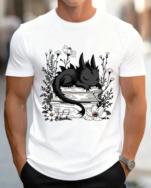 Sleeping Black Dragon with...