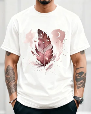 Feather Moon and Stars...