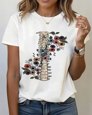 Floral Spine Art Summer...