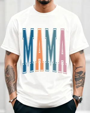Mama Summer Cotton Graphic...