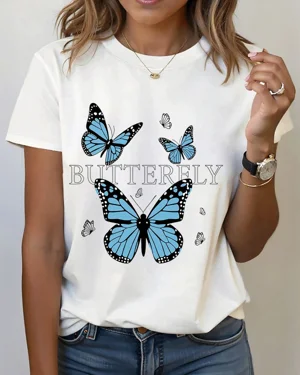 Blue Butterfly Summer...