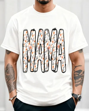 Mama Floral Print Summer...