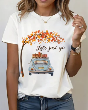 Let's Just Go Autumn Road...