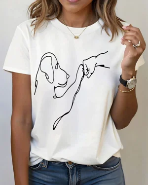 Dog and Human Fist Bump...