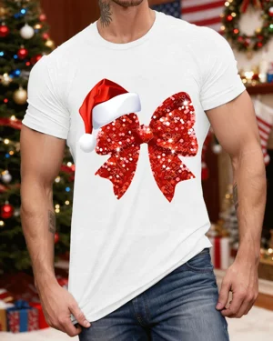 Christmas Red Glitter Bow...