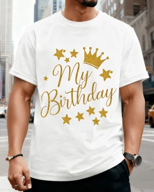 My Birthday Gold Crown and...