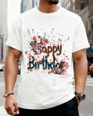 Happy Birthday Floral and...