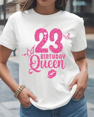 23rd Birthday Queen Crown...