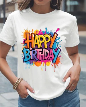 Happy Birthday Color Splash...