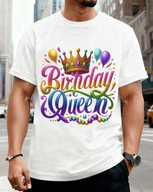 Birthday Queen Crown and...