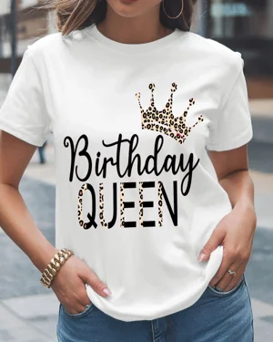 Birthday Queen Leopard...